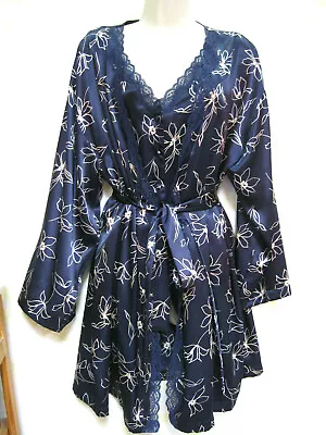 Sexy Sleepwear Set Chemise & Belted Robe  Peignoir Women's Med NWOT Van Raalte • £19.36