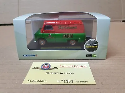 Oxford Commercials CA026 Christmas 2009 Bedford 1:43 Scale • £4.95