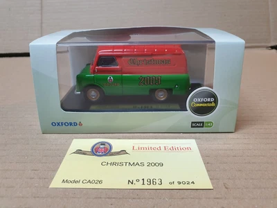 Oxford Commercials CA026 Christmas 2009 Bedford 1:43 Scale • £4.95