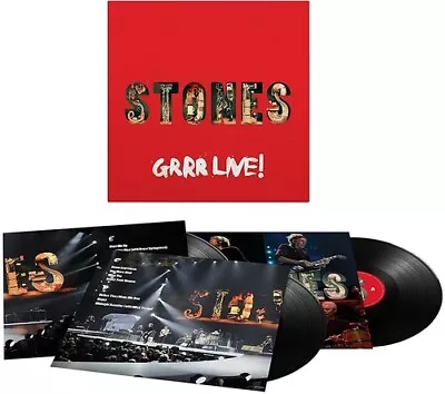 PRE-ORDER The Rolling Stones - GRRR Live! [3 LP] [New Vinyl LP] • $134.62