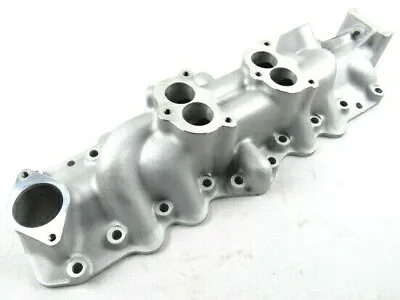 1949-53 Ford Flathead V8 Dual Carb Intake Manifolds Satin Finish E42502 • $350.46