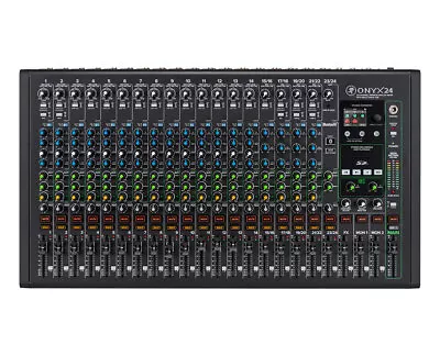 Mackie ONYX24 24-Channel Analog Mixer W/ Multi-Track USB PROAUDIOSTAR • $649.99