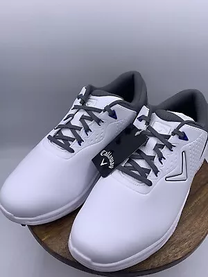 Callaway Monterey SL Golf Shoes Size 10 2E Wide White/Gray CG223WGY • $79.99