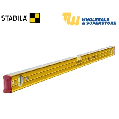£66.99 • Buy Stabila STB96-2-120 Box Beam Spirit Level 3 Vial 120cm Type 96-2 48in