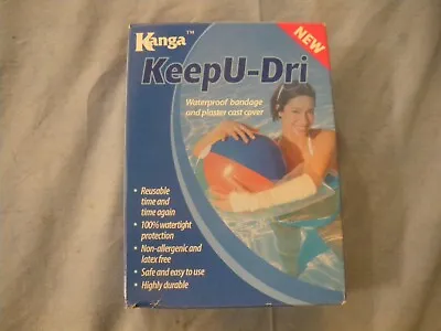 £8.50 • Buy Kanga Keepu-Dri Waterproof Large Cast Bandage Protector Shower Bath  Reusable