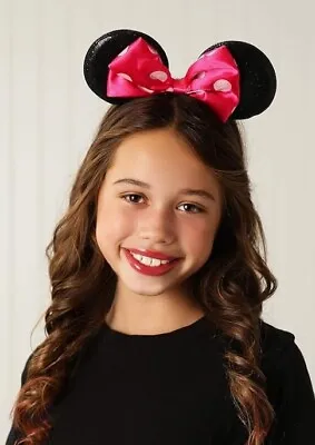 Minnie Mouse Ears Bow Headbands For Women Kids • $8.99