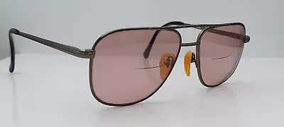 Vintage Nikkon 0395 Dura Titan DT4607 Gray Pilot Sunglasses Japan FRAMES ONLY • $37.40