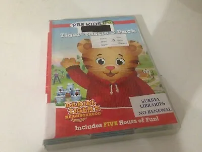Tiger-Tastic 3 Pack DVD Daniel Tiger's Neighborhood! DISC #1 MISSING! Mr Rogers! • $8.99