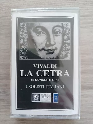 Vivaldi La Cetra OP. 9 Cassette  - Musical Heritage Society Vol. 2 SEALED NEW • $2.08