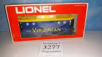 Lionel 6 - 9175 Virginian Lighted Caboose Train Car • $37.74