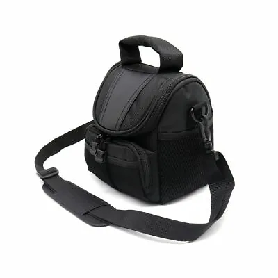 $21.99 • Buy Camera Strap Case Universal Nylon Black Lightweight Shoulder Bag For Sony Camera