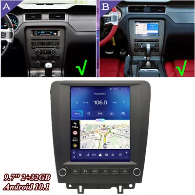 9.7'' Android 10.1 2+32GB Stereo Radio GPS Navigation For Ford Mustang 2010-2014 • $347.90