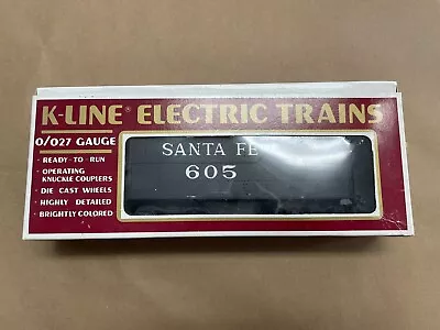 K-Line *Santa Fe 605* Boxcar --Great Condition-- • $28.01