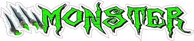 Monster Claws Green X Large Decal 24 X 6   • $19.95