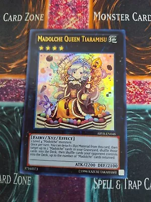 Yu-Gi-Oh! Madolche Queen Tiaramisu ABYR-EN048 Ultra Rare Unlimited Near Mint • $15