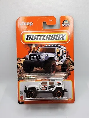 2022 Matchbox Jeep Wrangler Superlift #99 White • $3.51