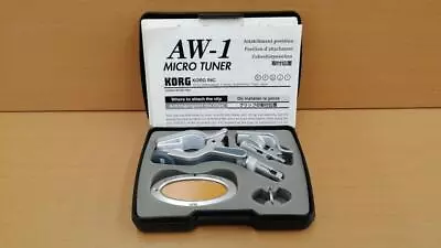 Korg AW-1 Micro String/Wind Instrument Tuner N222 Analog Used From JP Works Well • $168.44