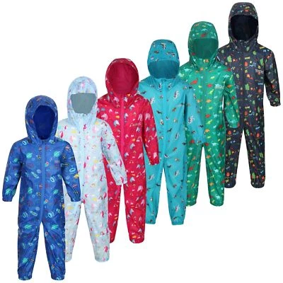 £14.90 • Buy Regatta Kids Waterproof All-in-One Puddle Suit