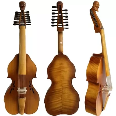 Best Vintage Model Baryton 7*7 Strings Viola Da Gamba 25  Cellodouble Bridge • $1439.10