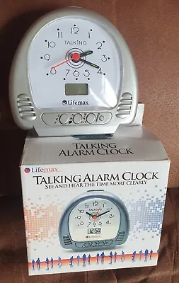 Bnib Lifemax Talking Alarm Clock • £19.99