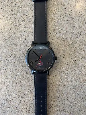 St. Louis Cardinals Timex Marathon Wrist Watch. 20mm LUG Black Leather Band • $19.99