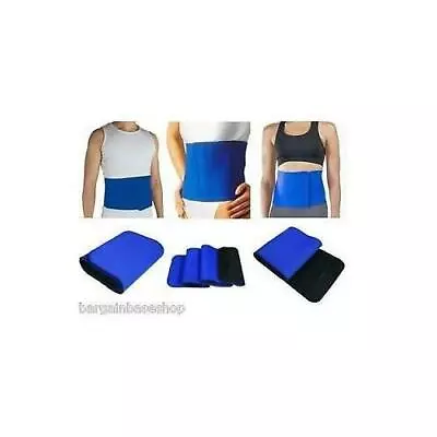 Neoprene Sauna Slimming Belt Adjustable Weight Loss Body Waist Trimmer • £7.69