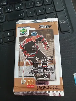 Upper Deck Retro Mcdonalds 1999 Nhl Hockey Packs • $3.63