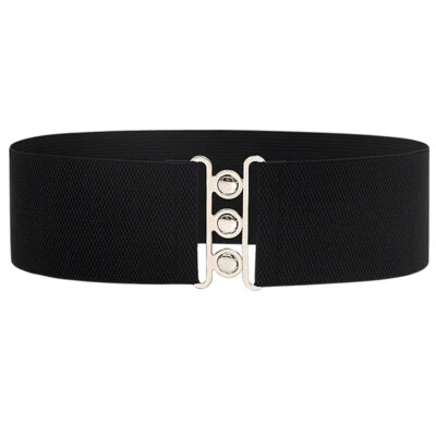£11.85 • Buy Wide Clasp New 3 Inches Buckle Elastic Waspie Nurses Waist Belt
