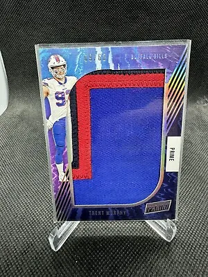 2020 Panini Jumbo Prime Patch Trent Murphy Game Used #d /43 Bills Fathers Day • $85