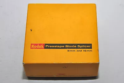 Kodak Presstape Movie Splicer 8mm And 16mm Original Box No 64 Vintage USA Made  • $14.95