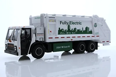 2021 Mack LR Electric Garbage Trash Truck NYC Sanitation 164 Scale Diecast Model • $26.95