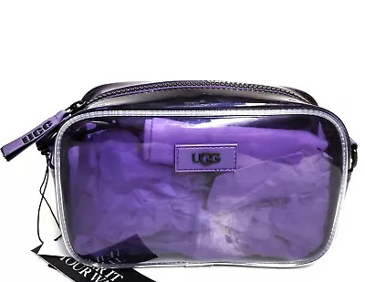 UGG Janey II Tinted Transparent Adjustable Handbag Or Waist Bag Purple Black NWT • $97.99