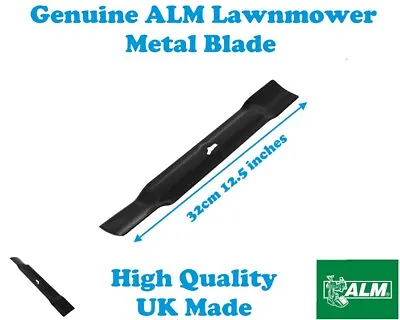 MacAllister M2E1233N MLMP1200 MLMP1200-2 Lawn Mower 32cm Metal Blade ALM MC012 • £16.45