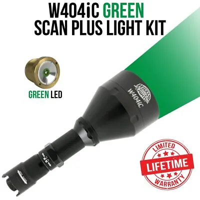 Wicked Lights W404iC Scan Plus Night Hunting Light W/ Green LED For Coyotes Hogs • $179.95