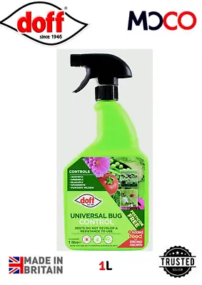 £8.25 • Buy Doff Fast Acting Bug & Fungus Control Whitefly, Red Spider Mite And More 1L     