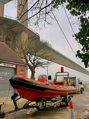 £2 • Buy Photo 6x4 Lifeboat By The Humber Bridge Hessle/TA0326 Rescue Craft Outsi C2022
