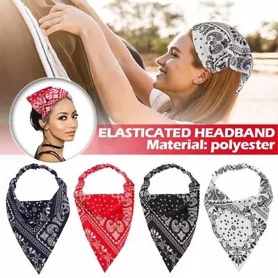 Head Bandana Headbands Hair Scarf For Women Head Scarf Band Hair Elastic E2L4✨ Z • $10.42