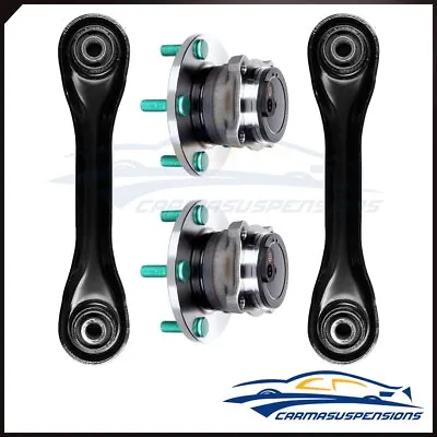 4pc Rear Wheel Bearing Hub Lower Trailing Control Arm Fits 2004-2009 Mazda 3 & 5 • $100.67