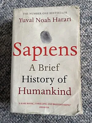 $16.99 • Buy Sapiens: A Brief History Of Humankind By Yuval Noah Harari (Paperback, 2014)