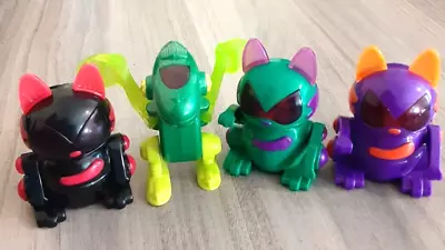 Vintage Lot Of 4 McDonalds Meow-Chi Robot Happy Meal Toy Sega Tiger Electronics • $16