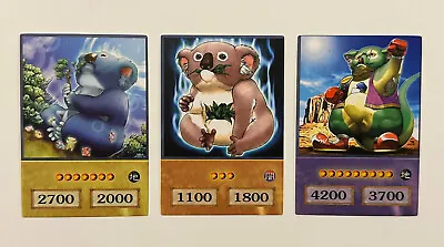 Yu-Gi-Oh GX Anime Style Cards - Des Koala Master Of Oz Chumley Huffington UK • £5.99