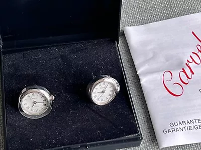 Carvel Watch Cuff Links Never Worn Old Retro • £20