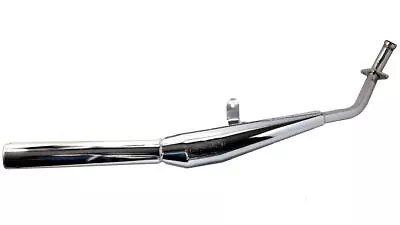 Turbo Kit Honda Hobbit PA50II Moped Exhaust Pipe - Chrome • $83.74