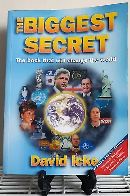 The Biggest Secret: The Book That Will Change The World By David Icke Conspiracy • £12