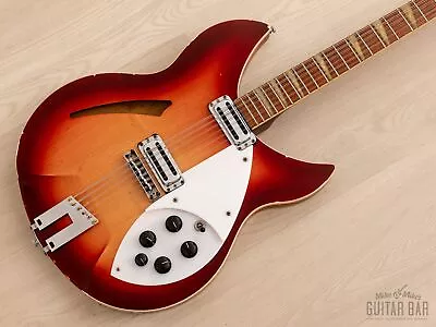 1997 Rickenbacker 360/12V64 Vintage Reissue 12 String Guitar Fireglo W/ OS Body • $3799.99