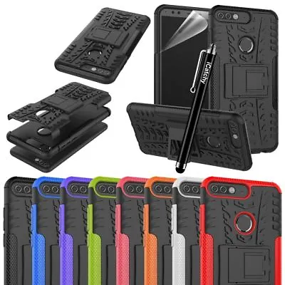 Huawei Y7 2018 Phone Case Heavy Duty Armour Shockproof Cover For Huawei • £5.95