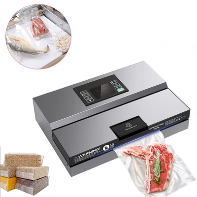 $155.99 • Buy 175/225W Commercial Vacuum Packing Sealing Machine Sealer Food Packaging