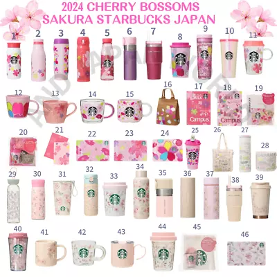 Starbucks Japan SAKURA 2024  1st & 2nd Cherry Blossom Mug Cup Thumbler STANLEY • $59.83