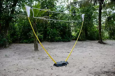 BV100 Beginner Beach Volleyball Set Net And Posts • $38