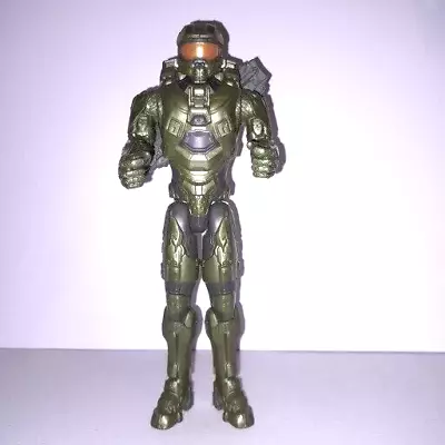 Halo 12  Master Chief Action Figure Microsoft With Gun • $25